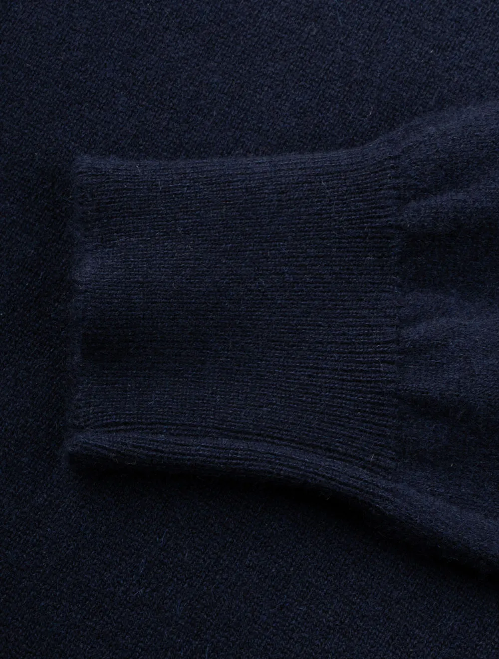 Cashmere Mock Neck Navy