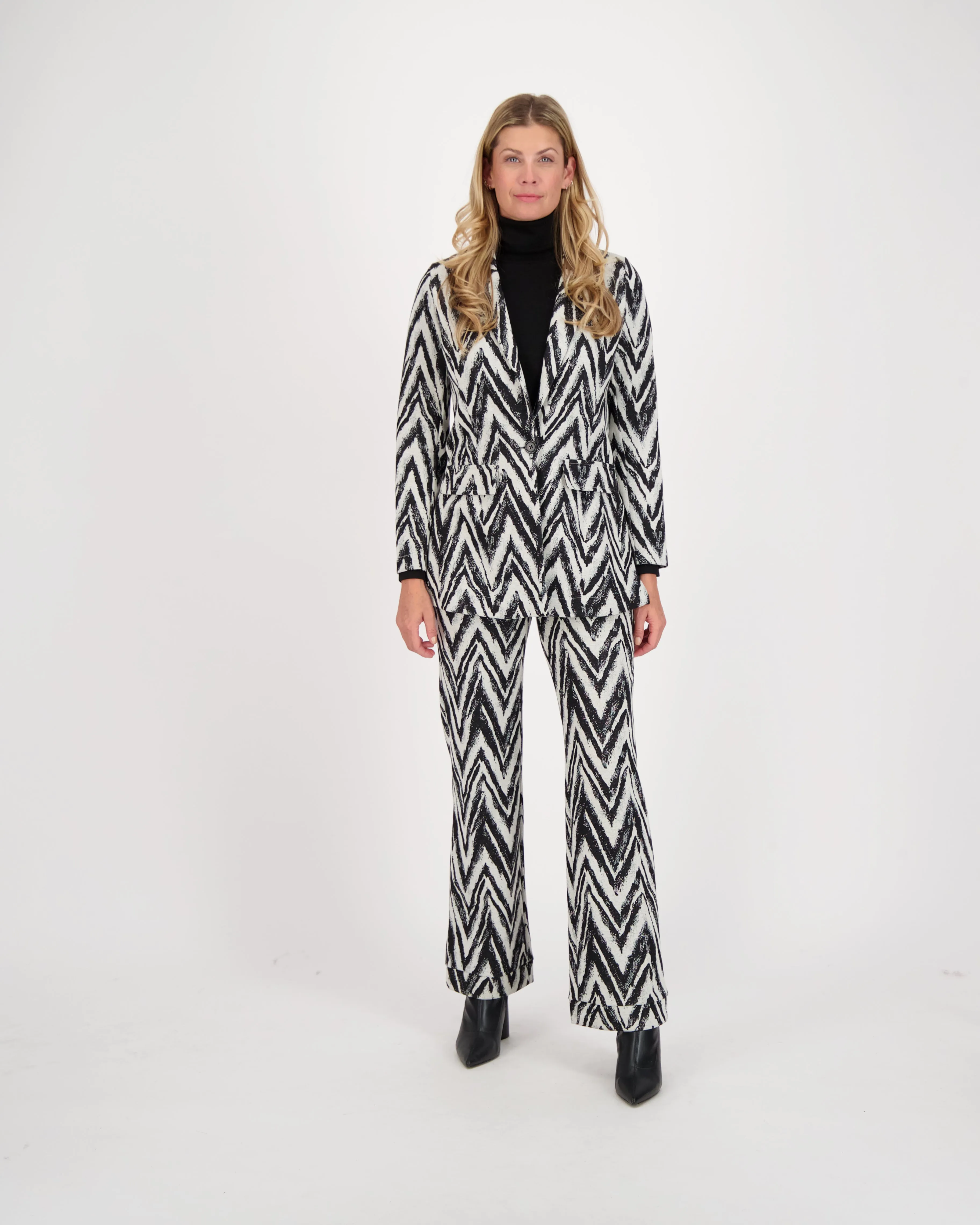 Chevron Tailored Trouser