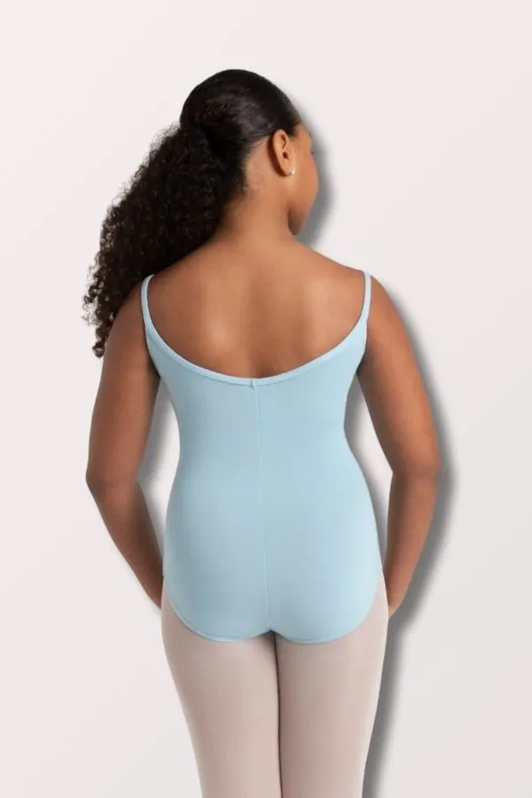 Children's Princess Seam Camisole Leotard - Light Blue