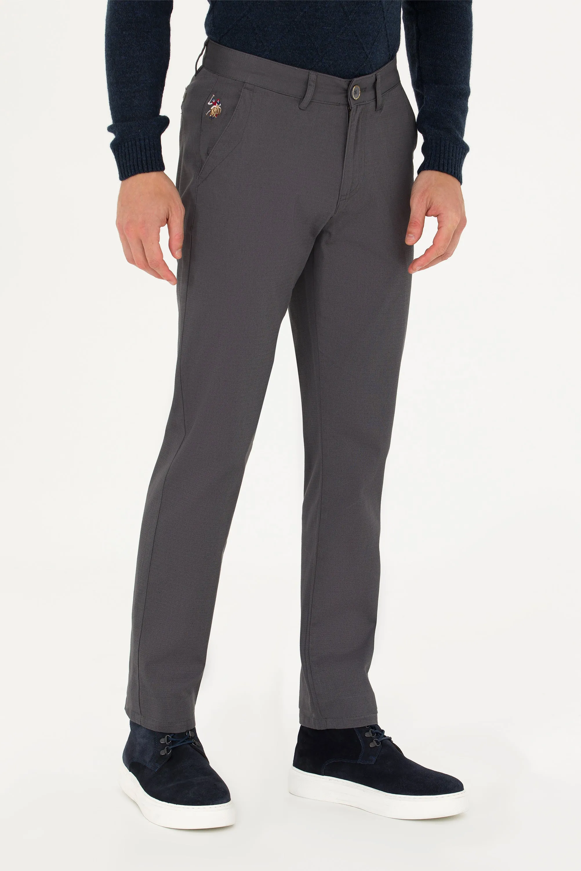 CHINOS KENZI-REG GRIS FONCÉ - 1675278VR006