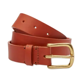 Classic Leather Belt - Light Tan