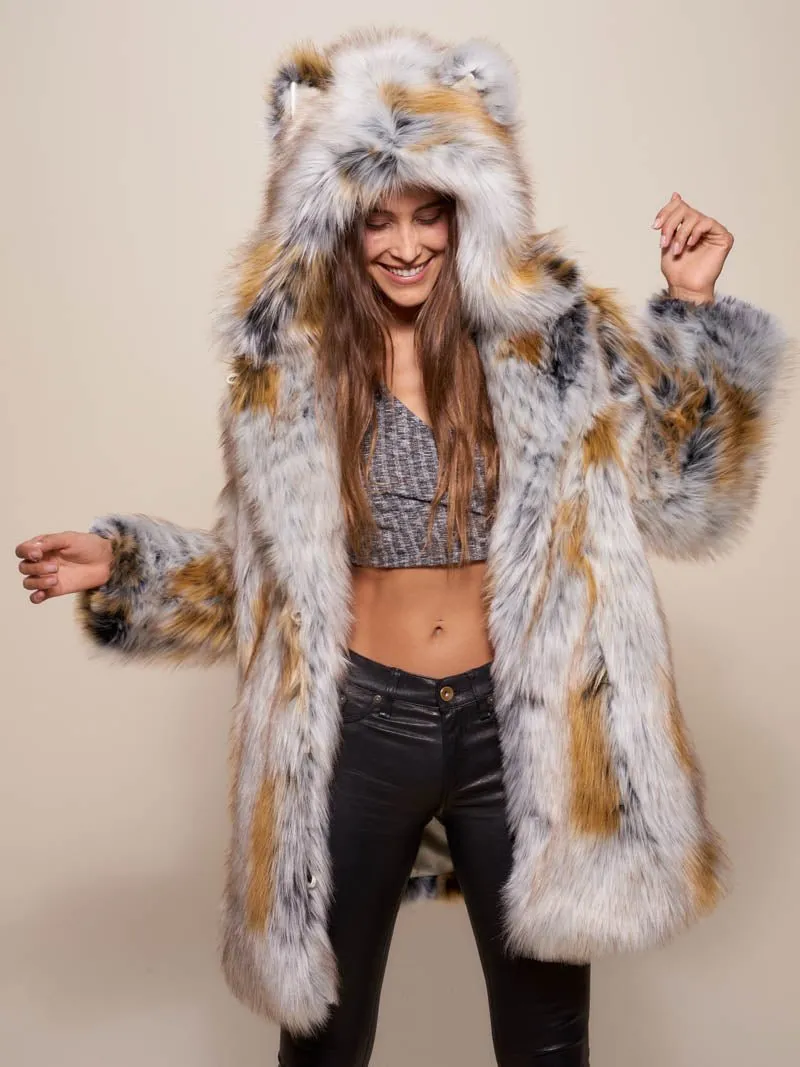 Classic Women's Faux Fur Coat | Arctic Fox