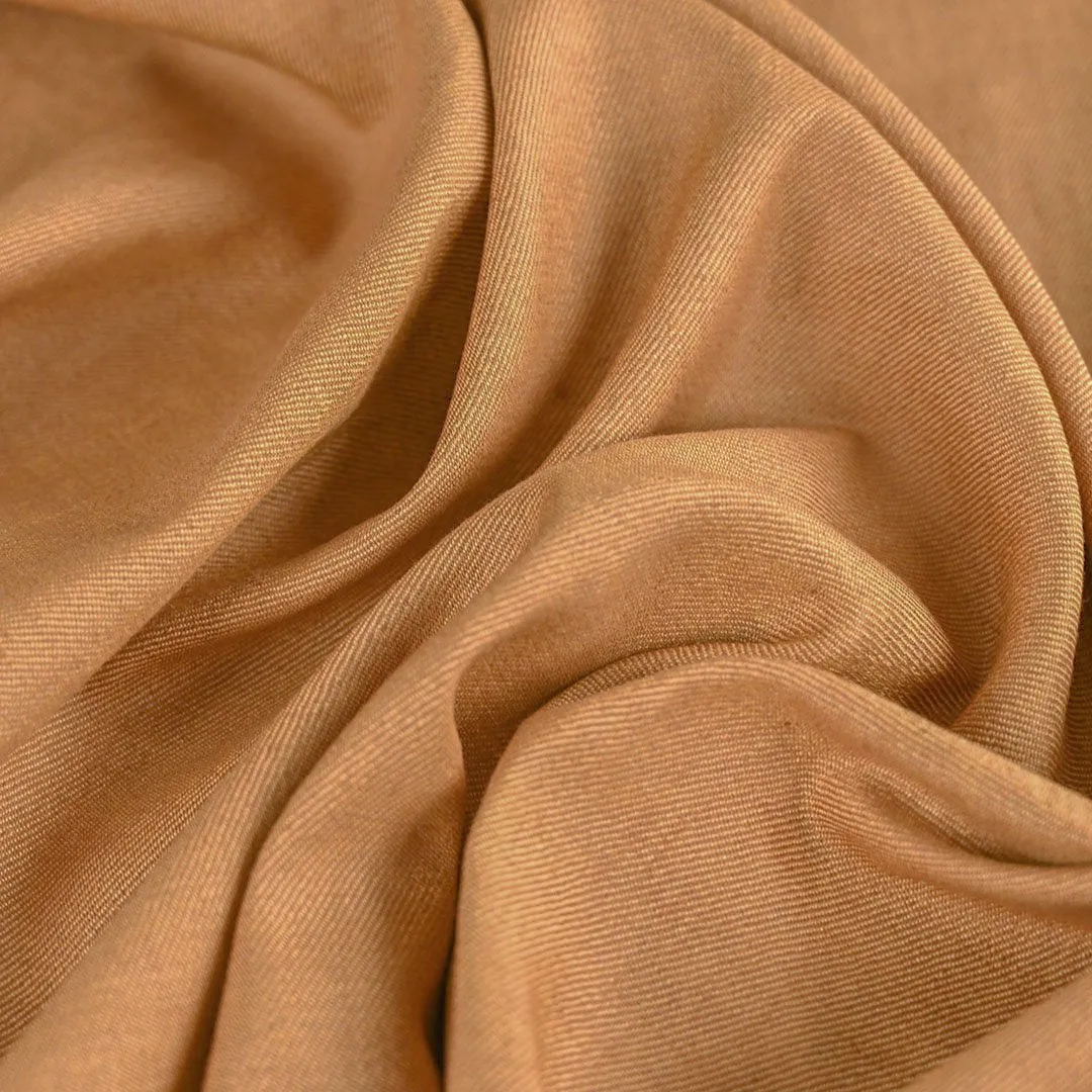 Copper Brown Linen Twill 3402