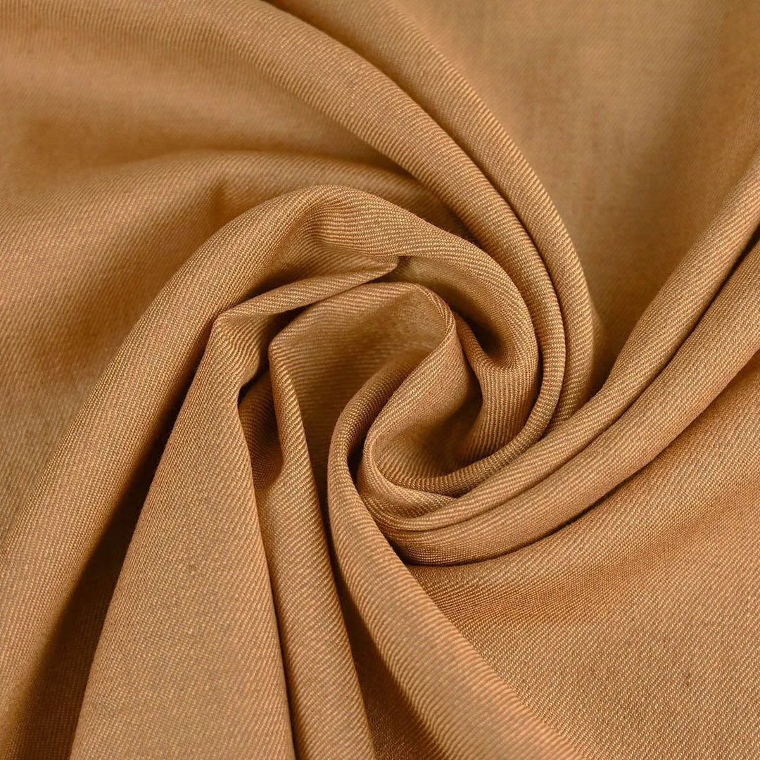 Copper Brown Linen Twill 3402