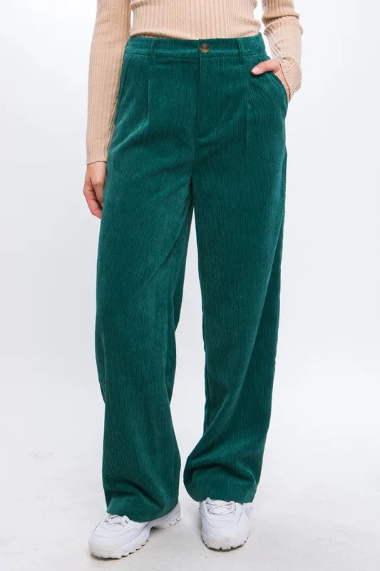 Corduroy Trouser Pants