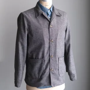 Corso Jacket in Italian Lightweight Ghost Donegal Wool