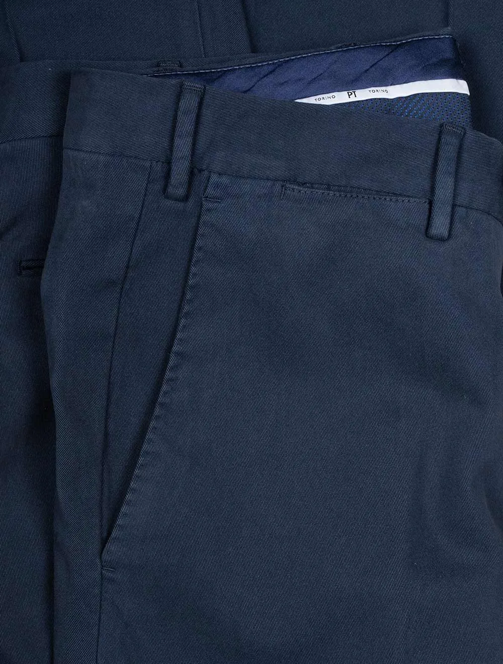 Cotton Chino Blue