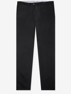 Cotton Chinos Jasper Black