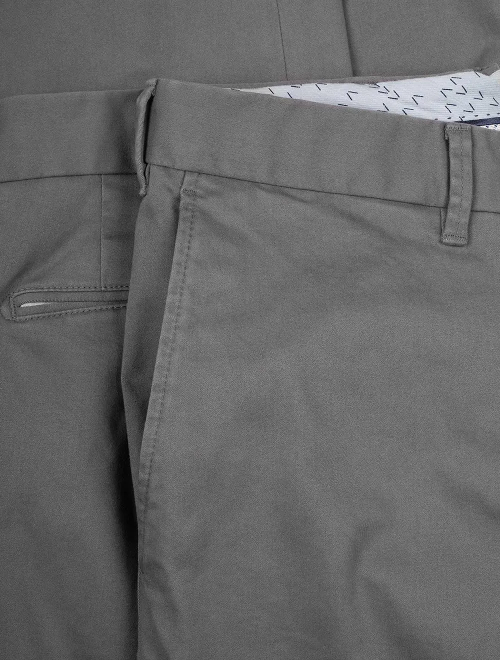 Cotton Chinos Jasper Grey