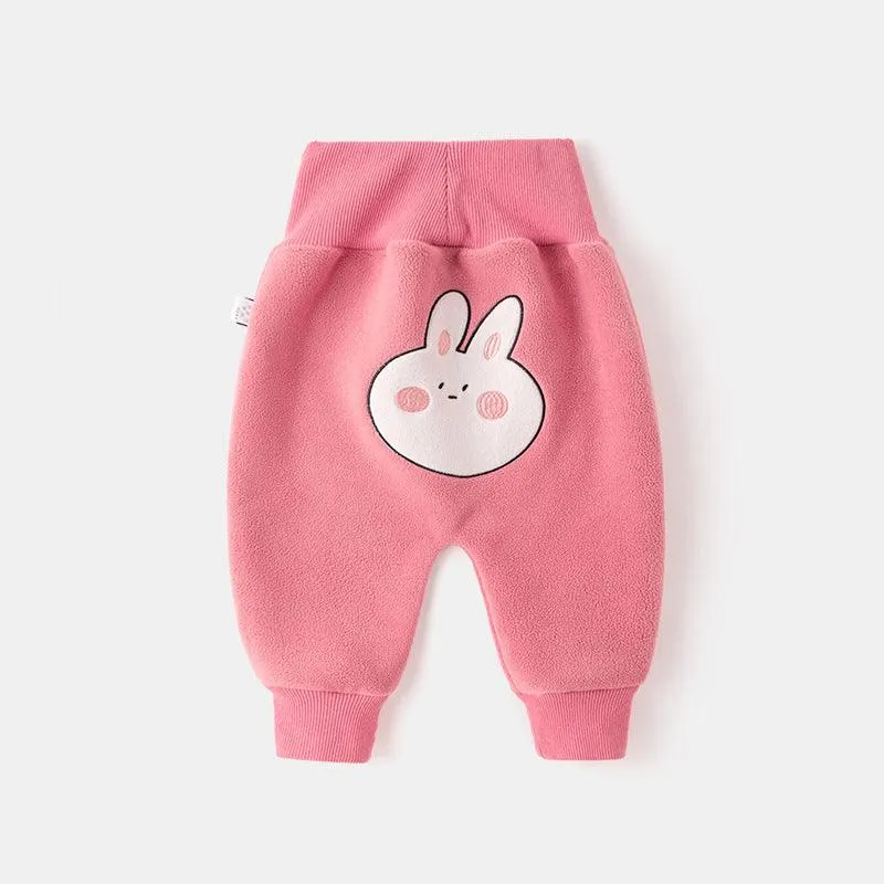 CozyWinter Baby Fleece Pants – High-Waist Warm Bottoms for Kids