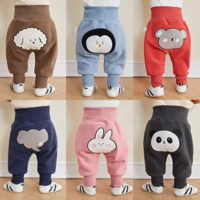 CozyWinter Baby Fleece Pants – High-Waist Warm Bottoms for Kids