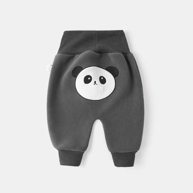 CozyWinter Baby Fleece Pants – High-Waist Warm Bottoms for Kids