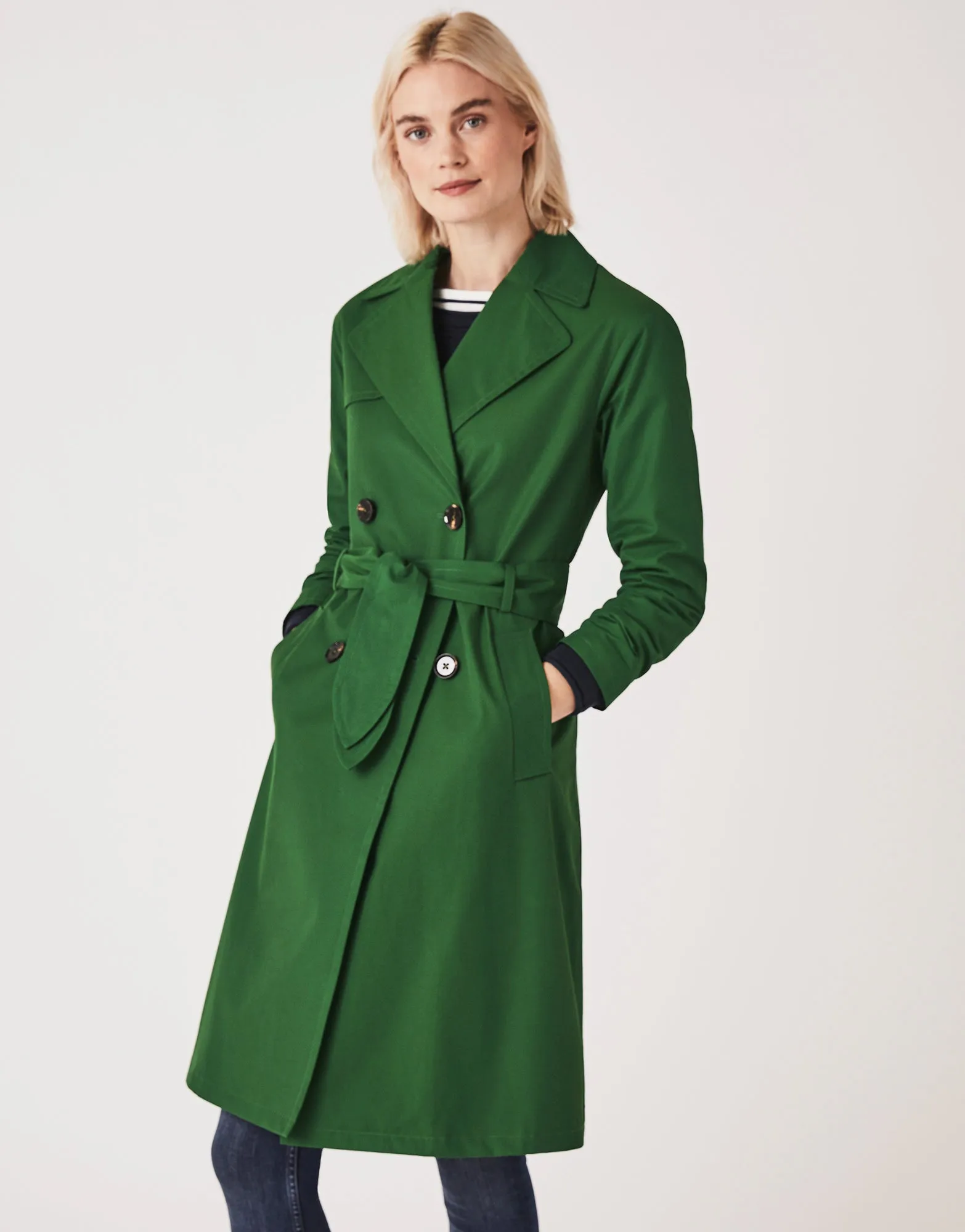 Crew Clothing Women's Trench Coat