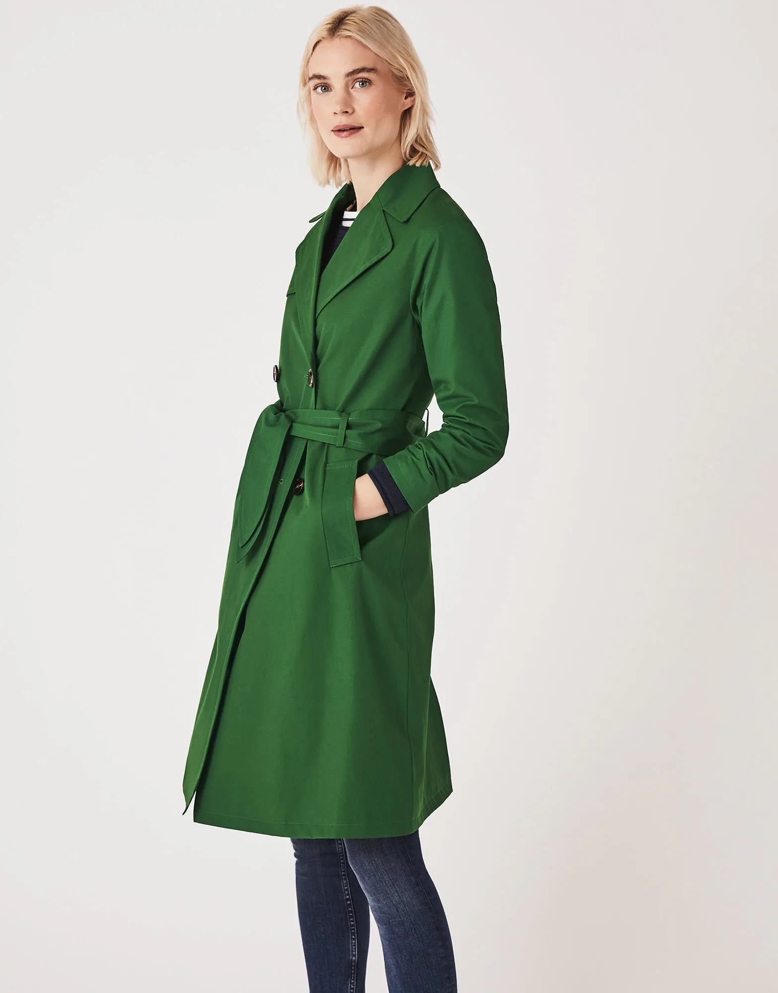 Crew Clothing Women's Trench Coat