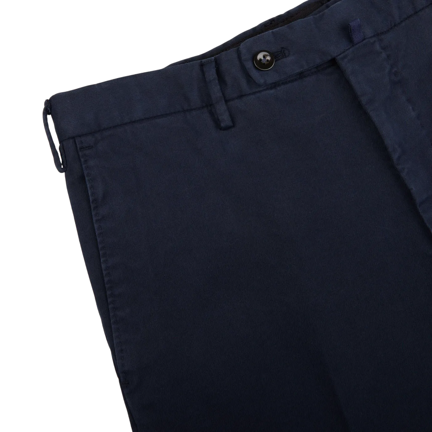 Dark Blue Cotton Stretch Comfort Chinos