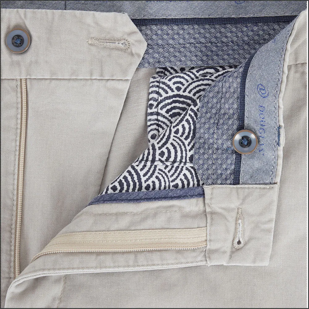 Douglas  Porter Light Grey Chinos<>