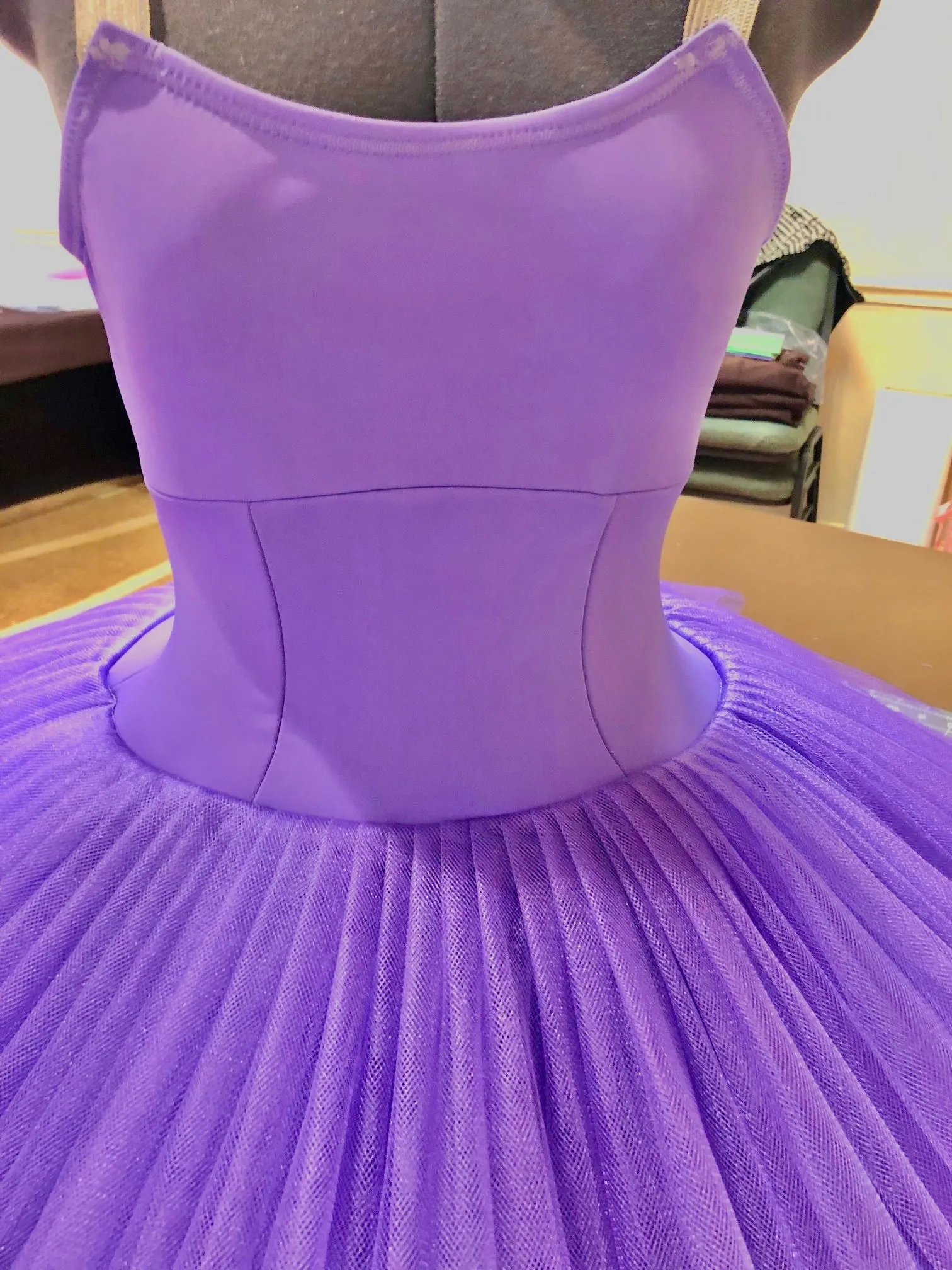 Download - Stretch Tutu Top Camisole with Empire Line and Princess Seams with Stretch Tutu Panty Pattern