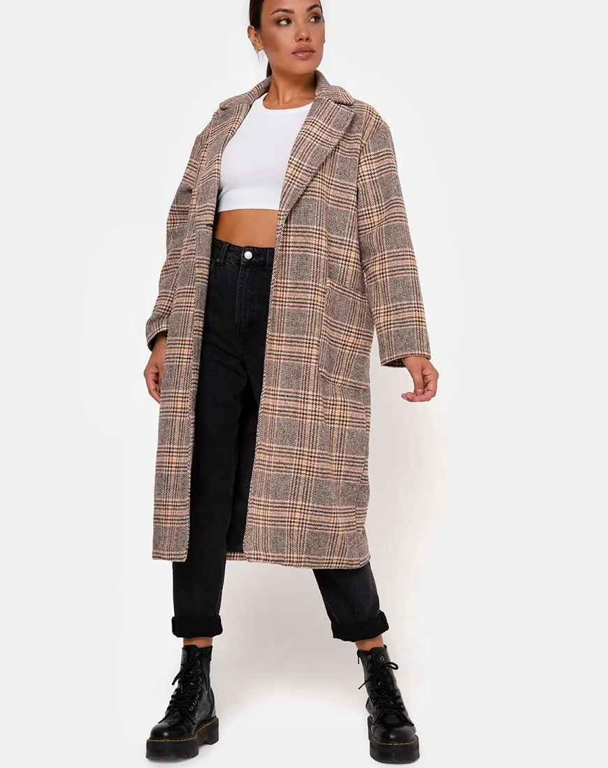 Duster Coat in Winston Check