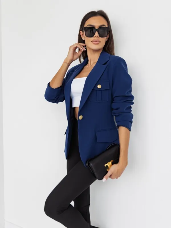 Elegant Tailored Business Blazer