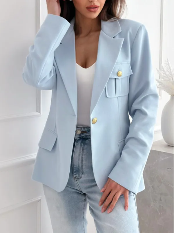 Elegant Tailored Business Blazer