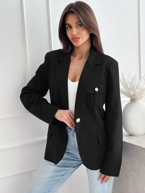 Elegant Tailored Business Blazer