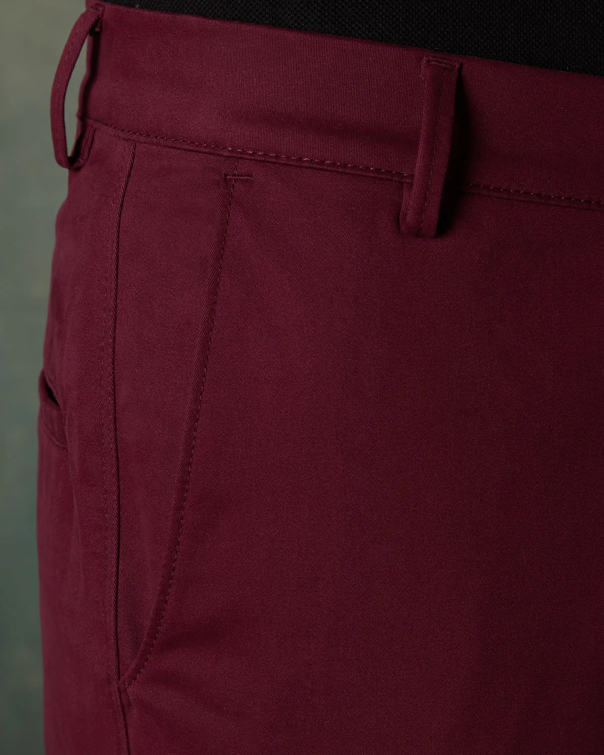 Elevate Everyday Stretch Chinos - Maroon