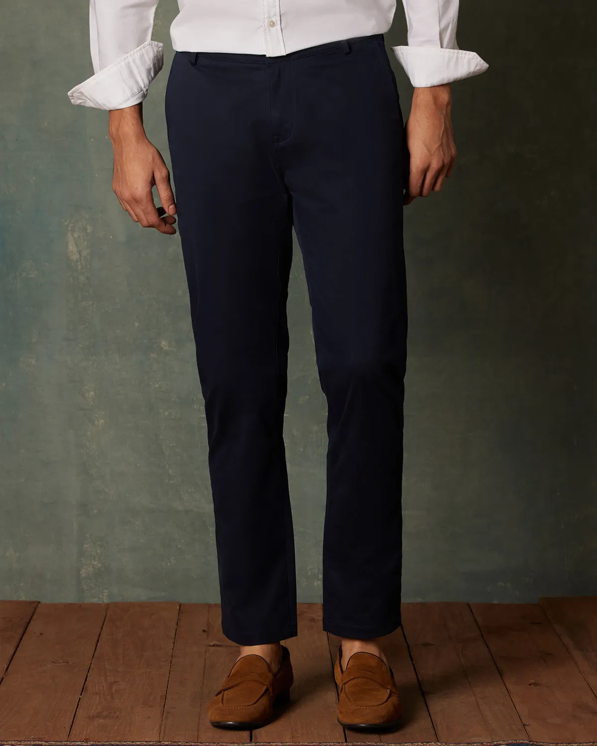 Elevate Everyday Stretch Chinos - Navy