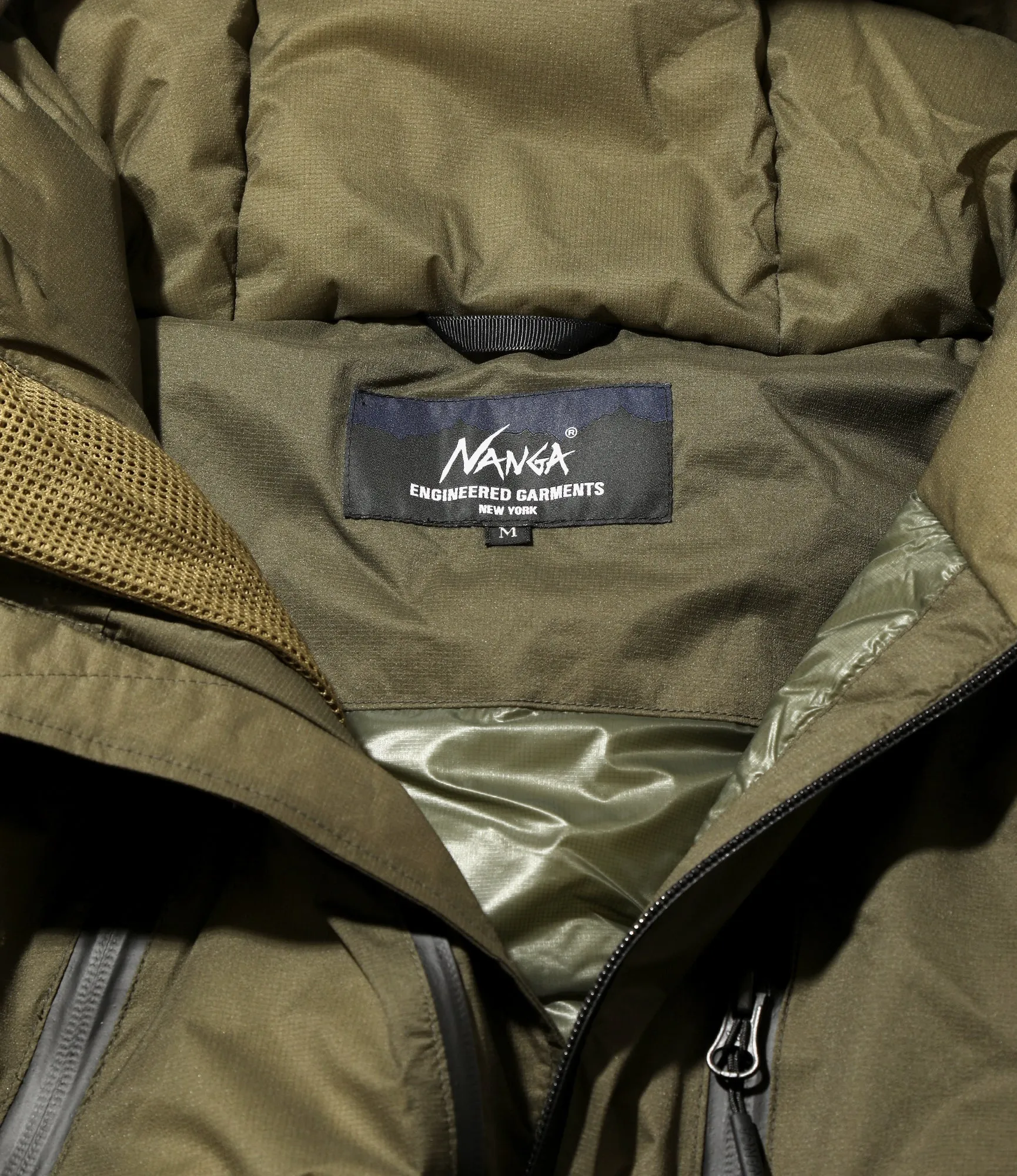 Engineered Garments x Nanga - Zip Coat - Olive