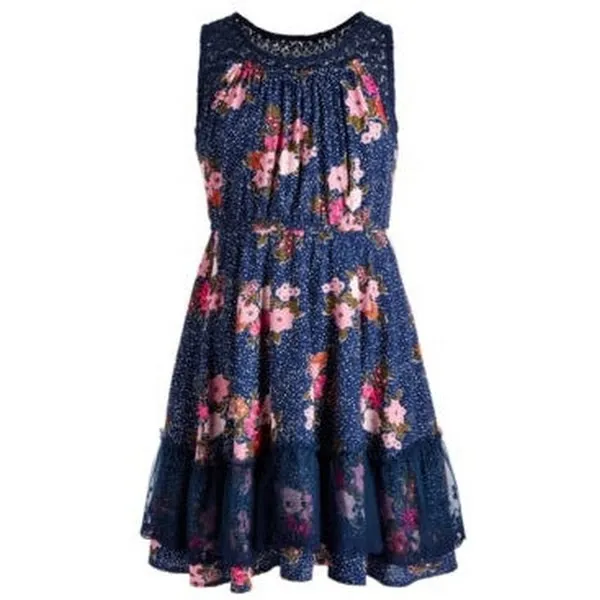 Epic Threads Girls Floral Challis Dress