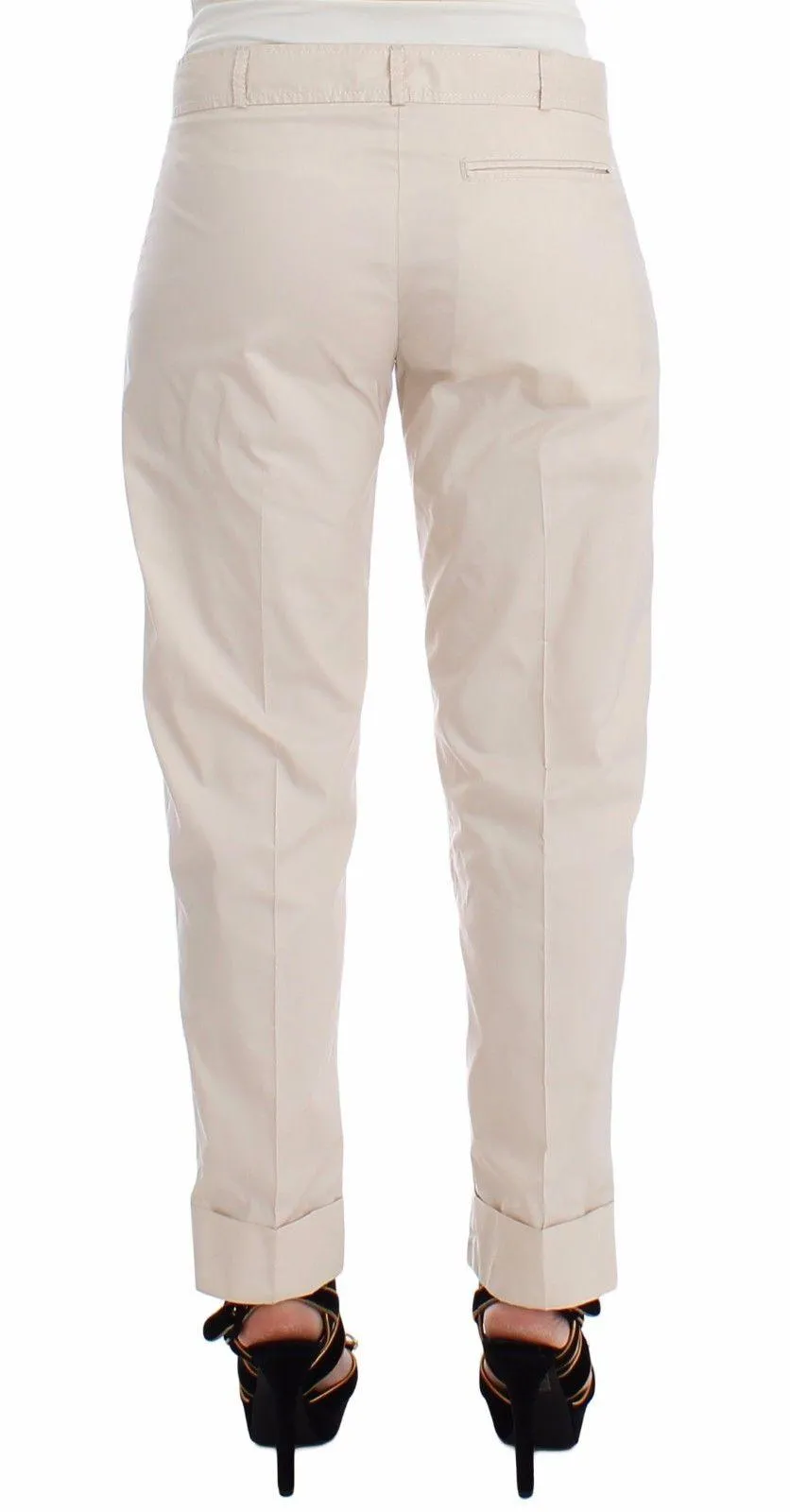 Ermanno Scervino Beige Chinos Casual Dress Pants Khakis