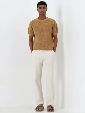 ETA Off-White Relaxed-Fit Mid-Rise Cotton Chinos