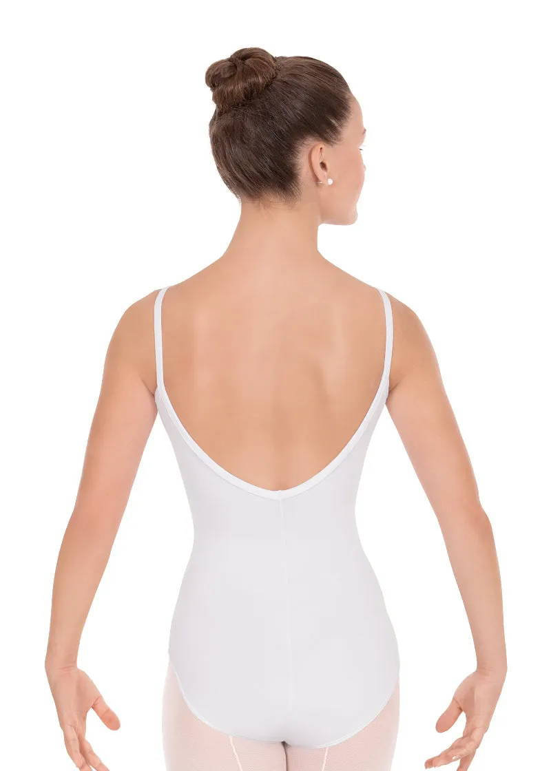 Eurotard Microfiber Pinch Front Camisole Leotard