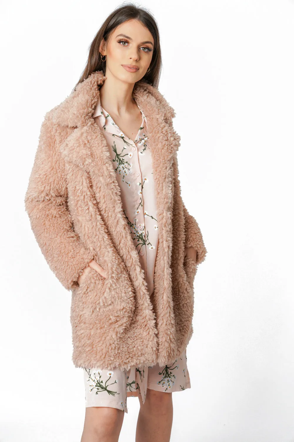 Faux Fur Soft Teddy Bear Coat