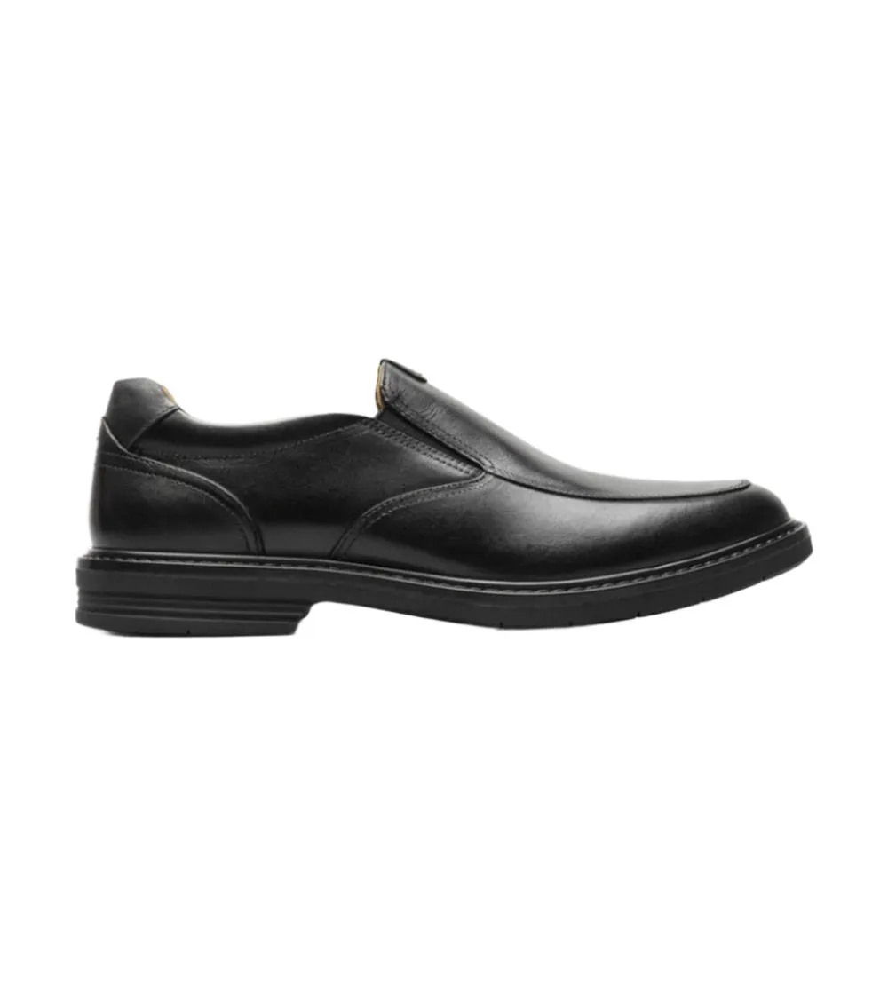 Florsheim Men's Norwalk Moc Toe Slip on Black Smith