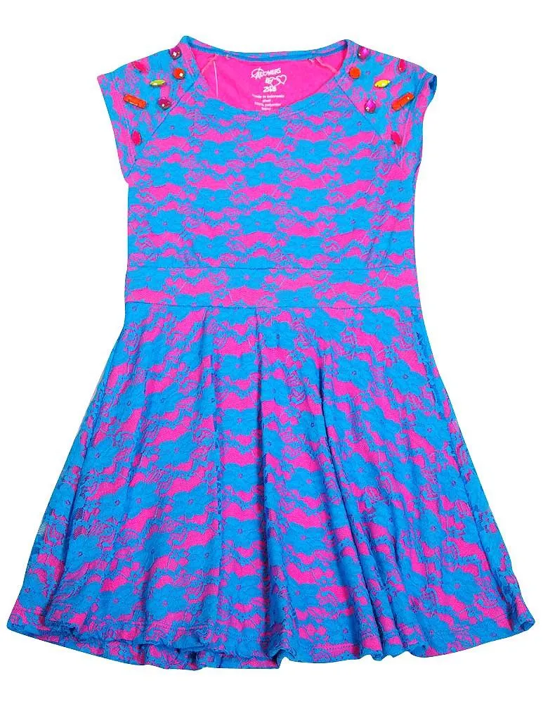 Flowers by Zoe - Little Girls Sleeveless Dress - 18 Styles and Colors Available