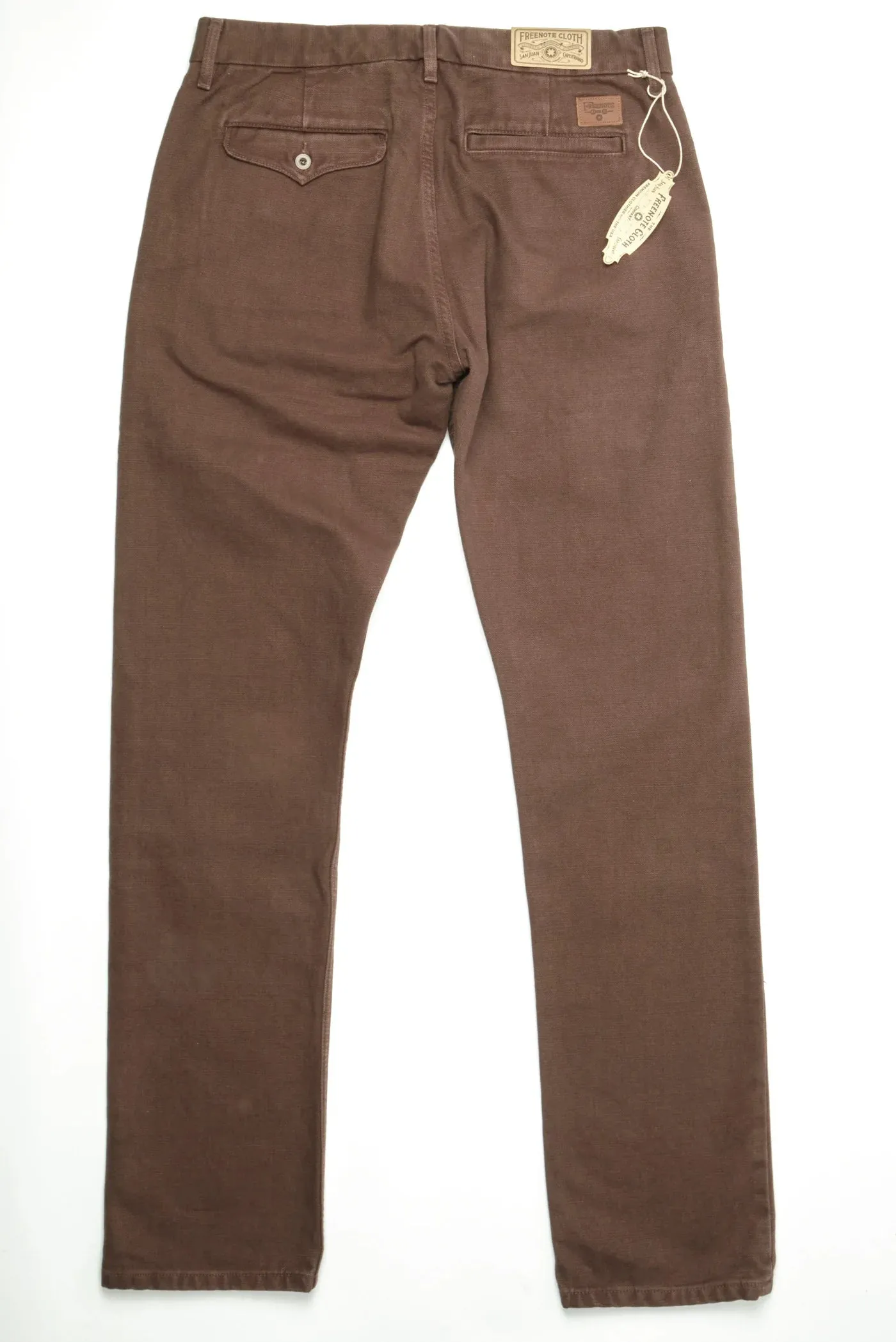 Freenote Cloth - Workers Chino Slim Fit 14oz Slub Bark