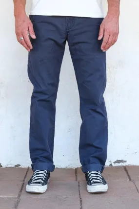 Freenote Cloth - Workers Chino Slim Fit 14oz Slub Navy