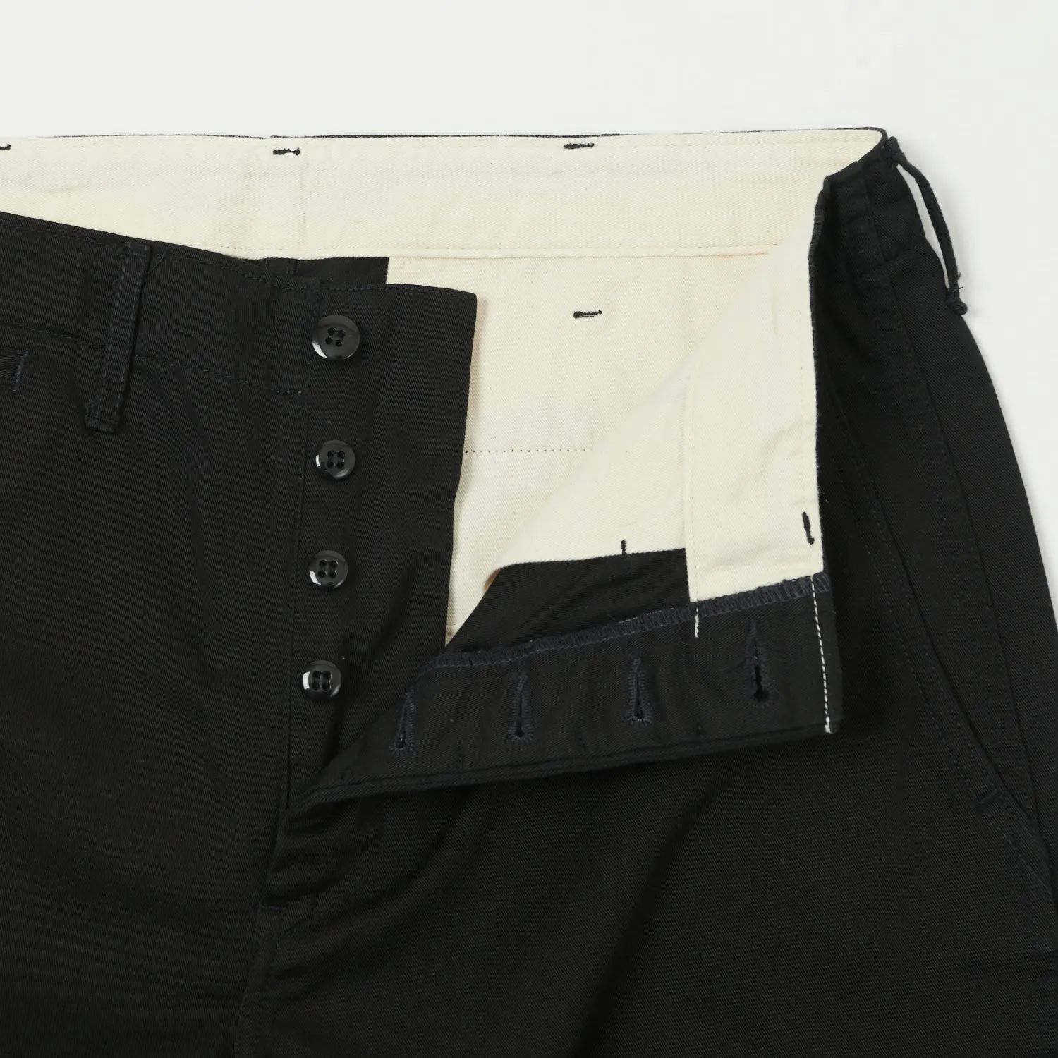 Full Count 1201 U.S. Army Combat Chino - Black