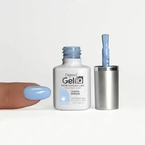 Gel iQ Gel Polish Nr.085 - Ocean Breeze, Damaged packaging - A cat.