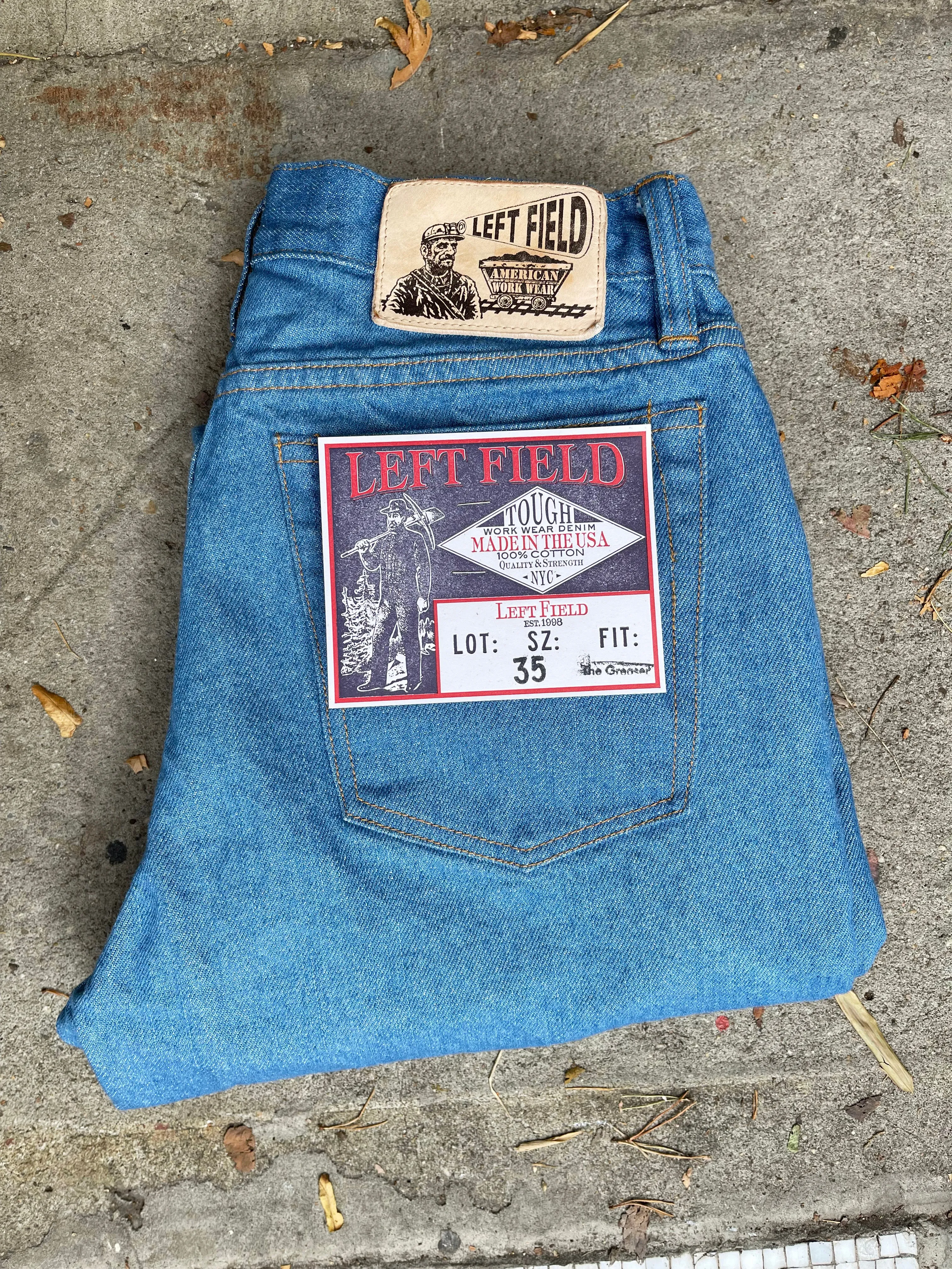 Greaser Mt. Vernon 70's Rodeo Blue Denim