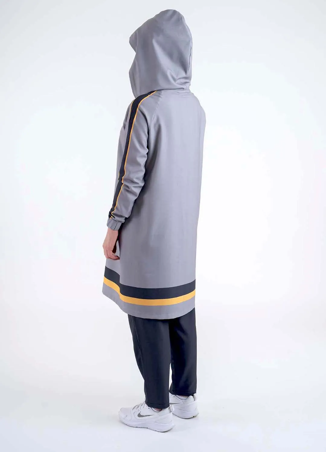 Grey HOODED Sport Suit