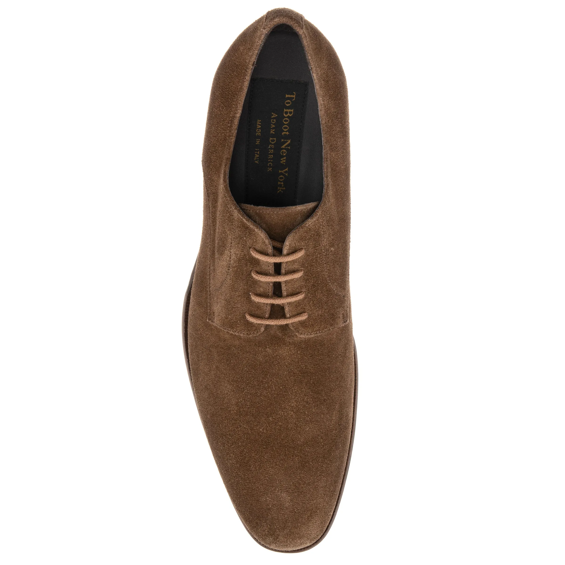 Gunn Mid Brown Suede Derby