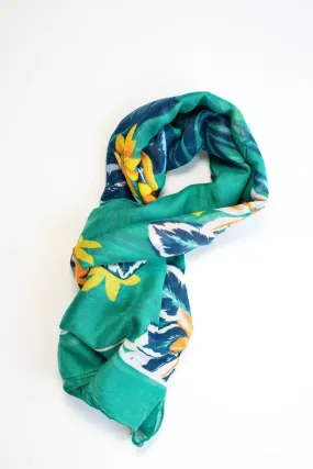 Hawaiian Floral Gift Boxed Scarf