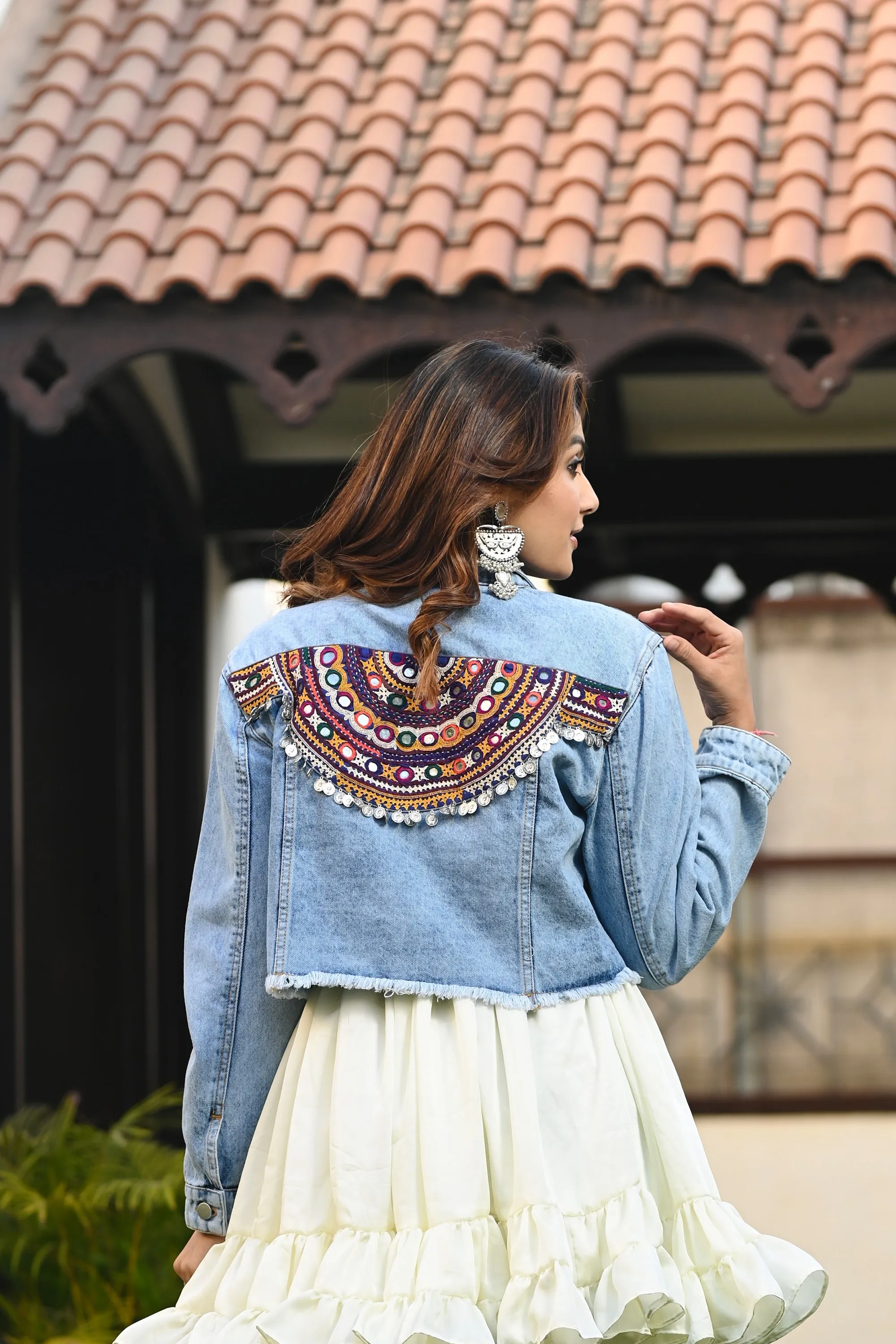 HAZEL BOHEMIAN DENIM JACKET