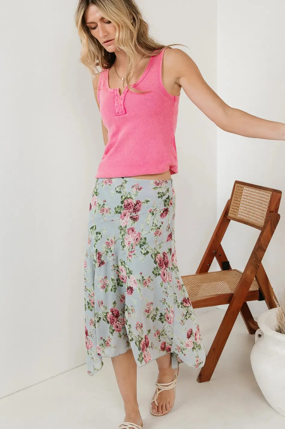 Ila Peony Midi Skirt - FINAL SALE