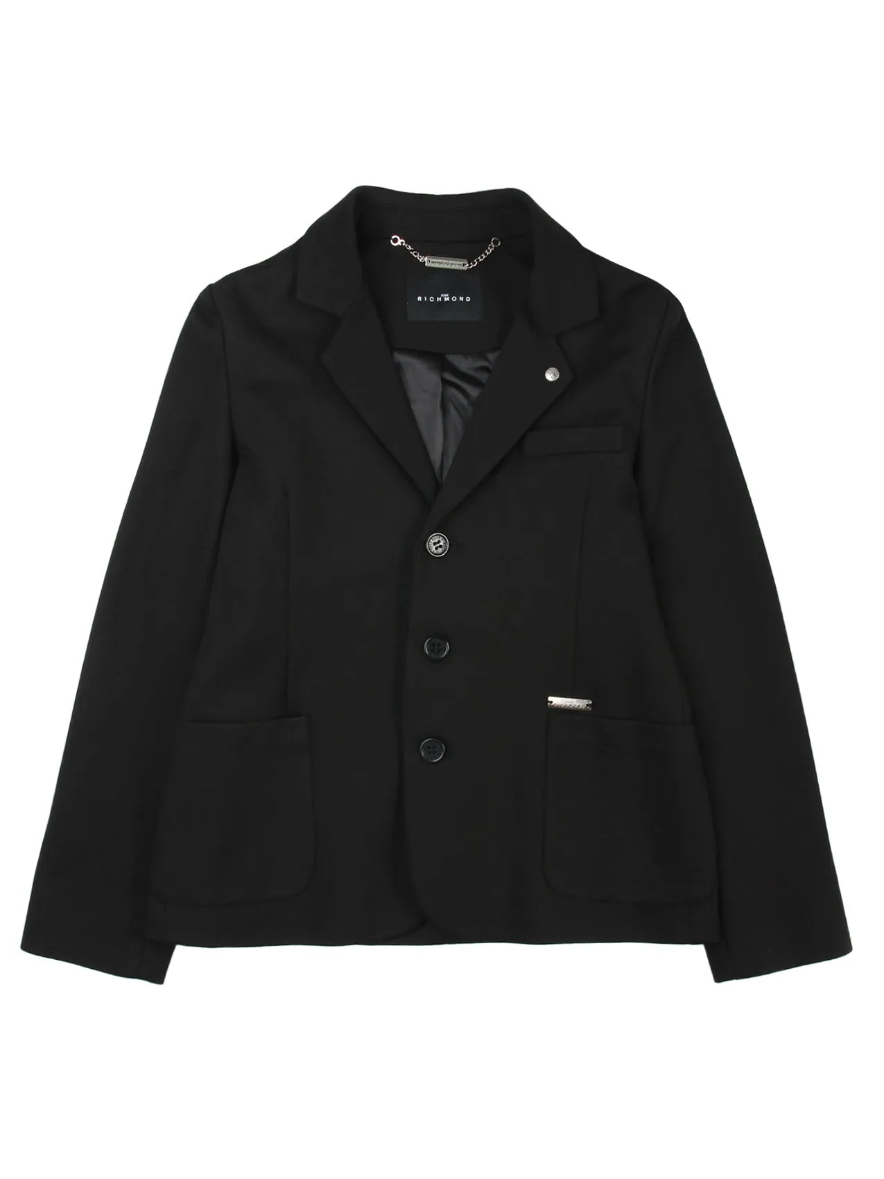 JOHN RICHMOND kid's Black jacket for boy-RBA23123GC