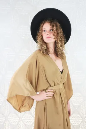 Khroma Aquaria Robe Dress in Golden Sands - Free Size