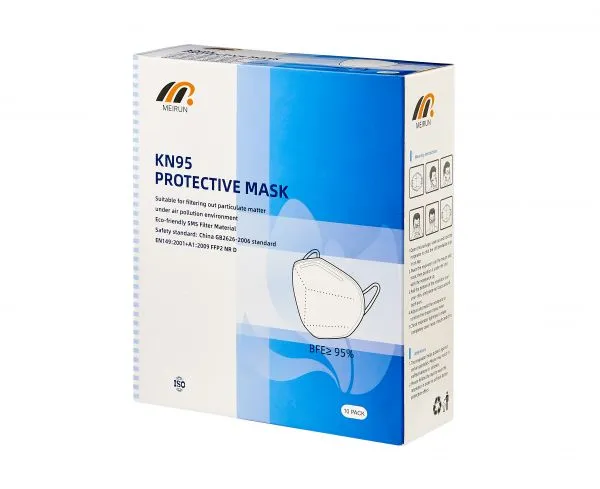 KN95 Protective 5Ply Facial Cover Mask - 10PCS