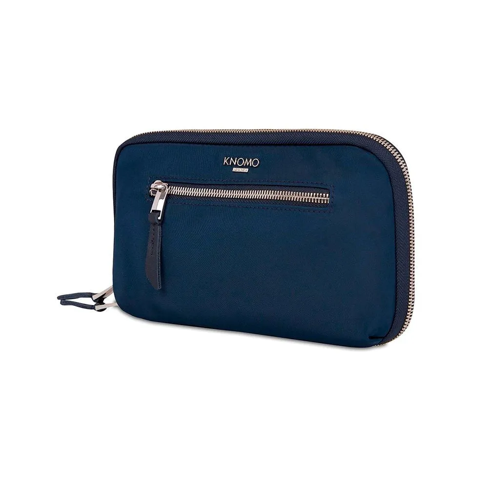 Knomo Knomad Travel Wallet Organiser - Dark Navy Blazer - Blå