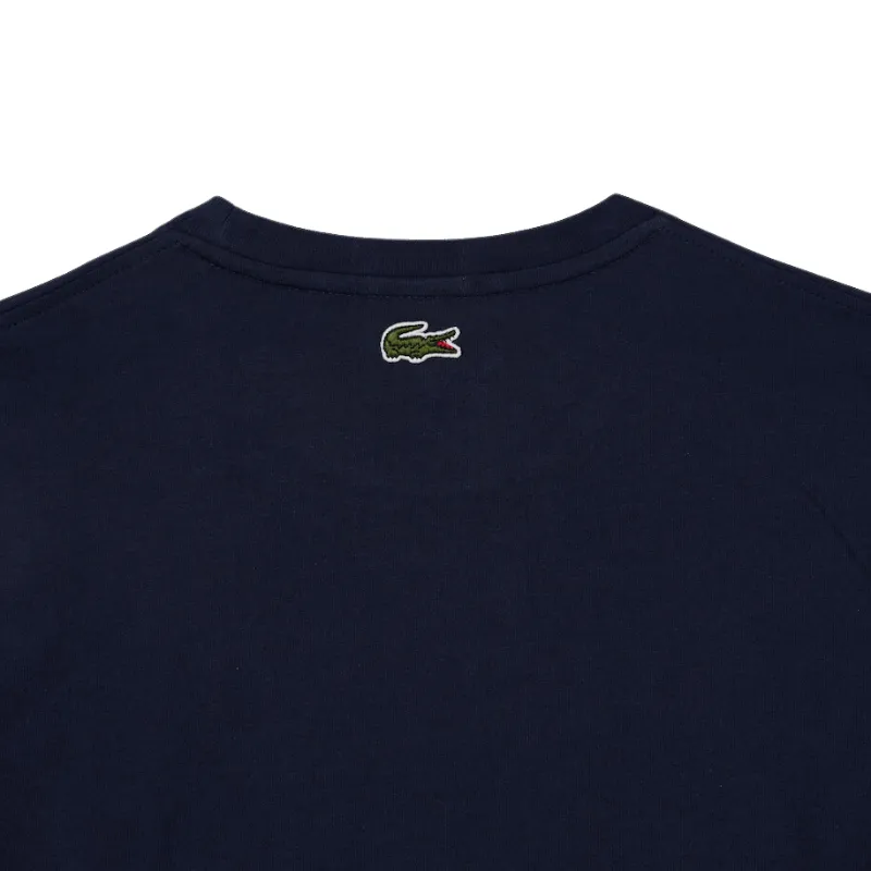 Lacoste Unisex Regular Fit Cotton Jersey branded T-Shirt - Men's